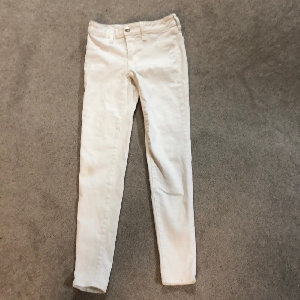 White American eagle jeans